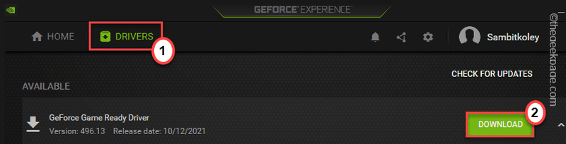 Download de drivers Nvidia New Min