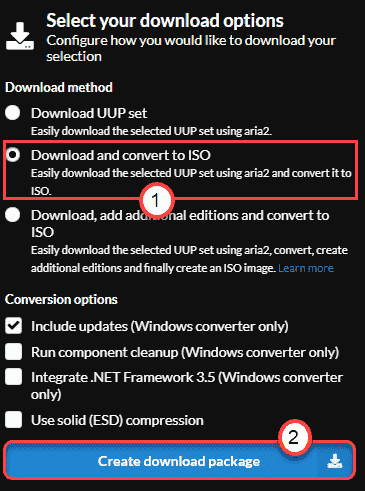 创建下载包 Windows 11 Iso Min