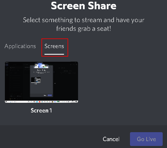 Discord Képernyőmegosztás Képernyők Min
