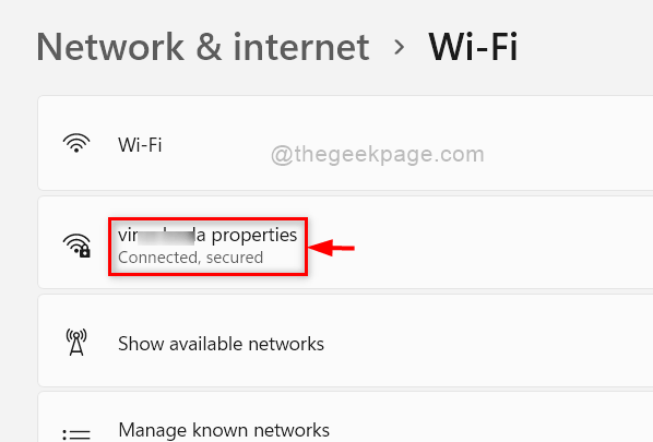 Wifi свойства 11zon
