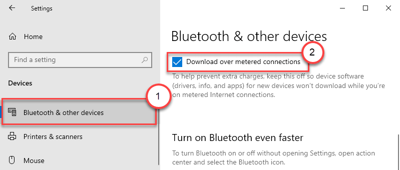 Verificação mínima de download do Bluetooth