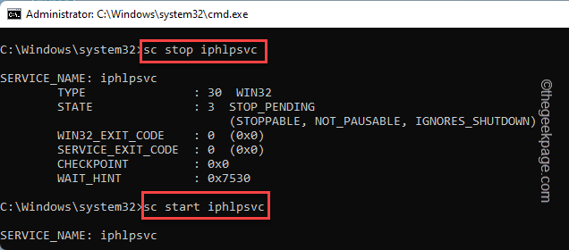 Sc Stop Iphelp Svc Мин.