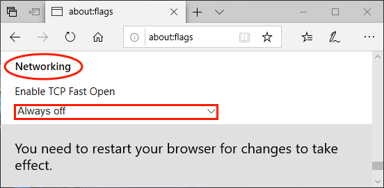 Активирайте Tcp Fast Open