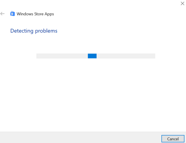 Ms Store Launch-fel som upptäcker problem