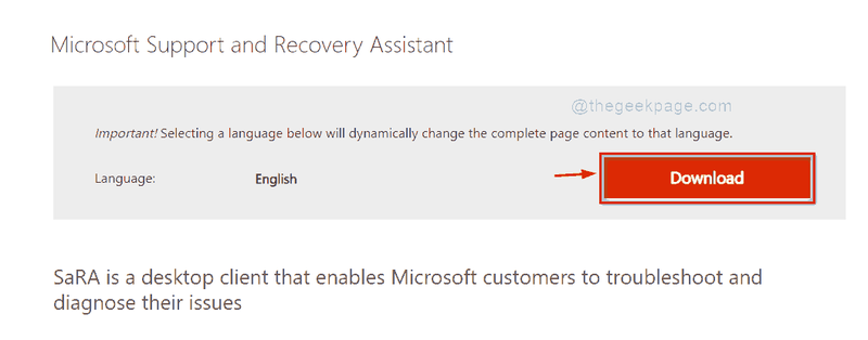 ดาวน์โหลด Microsoft Recovery Assistant 11zon