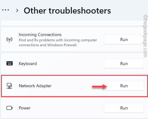 Tinklo adapterio veikimo min