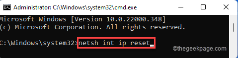 Netsh Int Ip Reset Min