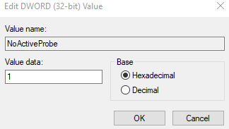 Uredi Noactieprobe