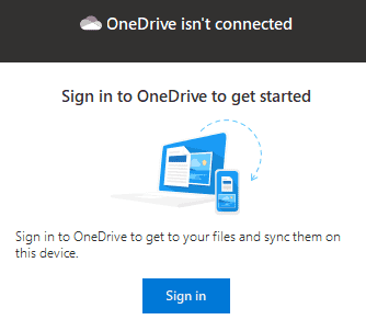 11 One Drive 登录