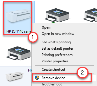 הסר את Hp Printer Min