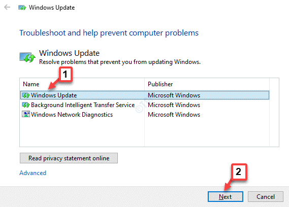 ยูทิลิตี้ Windows Update Windows Update ถัดไป