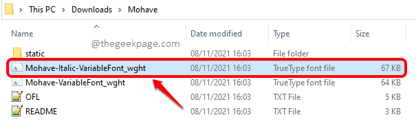 3 Telepítse a Ttf File Optimized alkalmazást