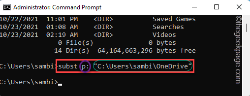 Subst Onedrive Min