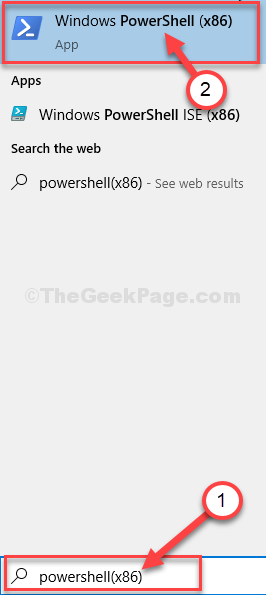 Powershell X86