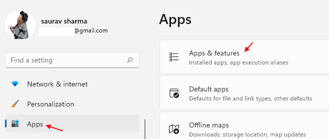 แอพ Fwatures Windows 11 Min