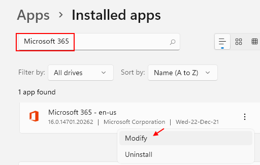 Microsoft 365 1 мин.