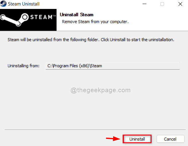 Windows Steam 11zon verwijderen