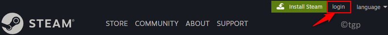 Мин. вход в Steam через Интернет