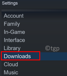 Настройки Steam Мин. загрузок