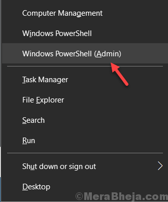 Amministratore di Windows PowerShell min