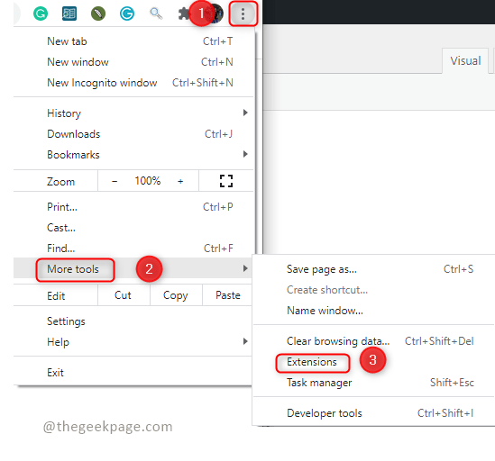 Extensão do Chrome1
