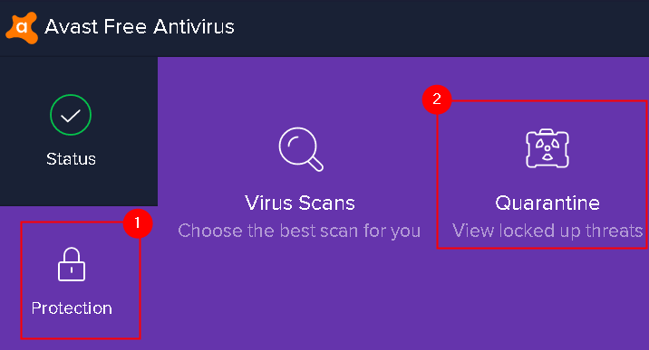 Karanténa Avast min