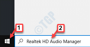 Iniciar Windows Buscar Realtek Hd Audio Manager