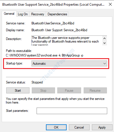 Bluetooth oppstart automatisk