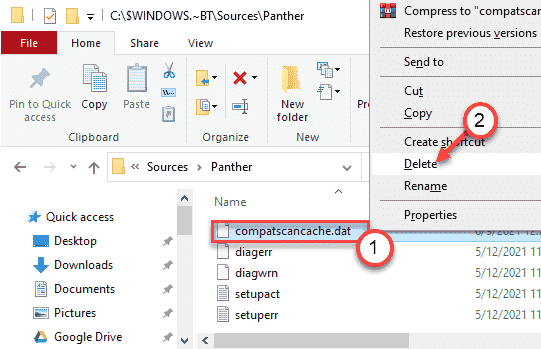Löschen Sie die Compat Min