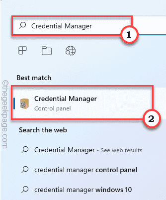 Credential Manager Mind