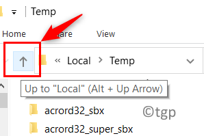 Temp mapa Uparrow Min