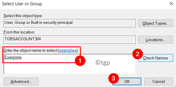 Odaberite Grupu korisnika Svi Min
