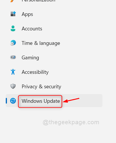 Windows Update beállítások