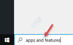 Iniciar aplicaciones y características de la barra de búsqueda de Windows