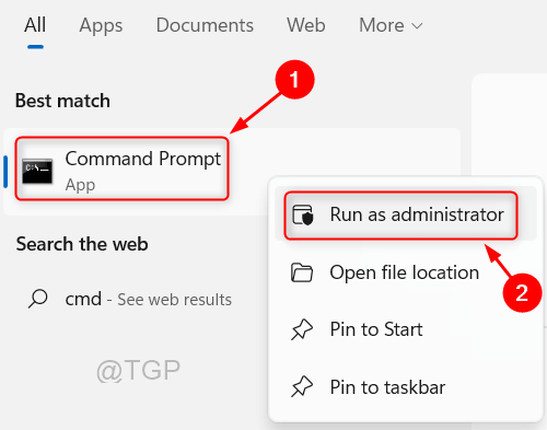Cmd Als Admin ausführen Win11 Min