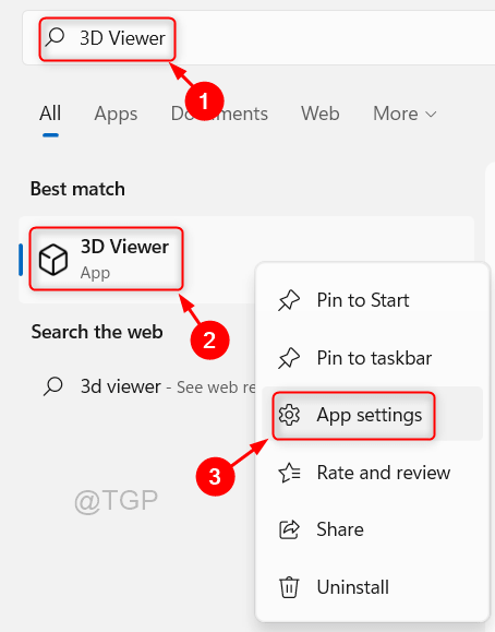 3D Viewer App Einstellungen Win11 Min