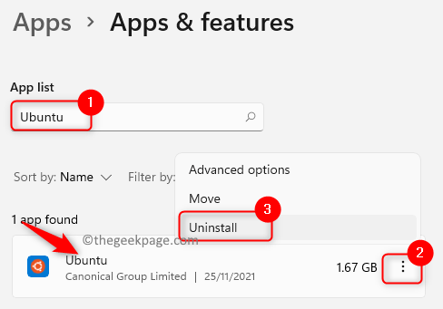 Avinstallera Ubuntu Linux Distribution Min