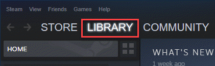 启动 Steam 应用程序库