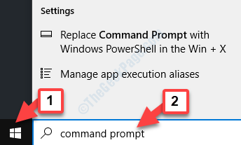 Radna površina Start Search Command Prompt