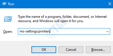 Seaded Printer Run Command