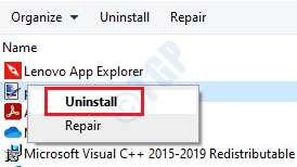 2 Desinstalar programa