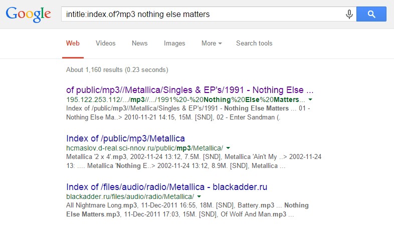 google-vyhladavanie-mp3