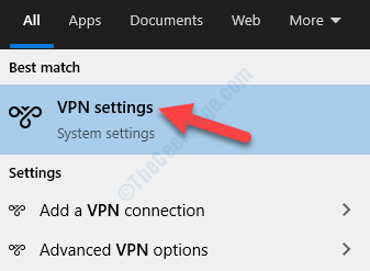 Configuración de VPN de clic izquierdo de Reszult