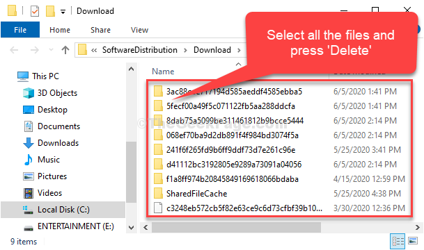 Exclusão de distribuição de software