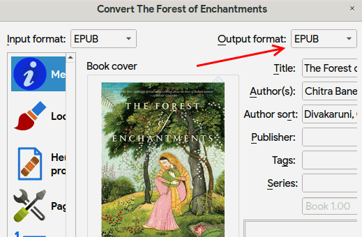 تحويل ملف Epub