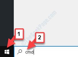 Desktop Start Zoek Cmd