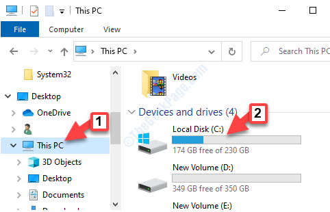 Explorateur de fichiers Ce lecteur Pc C