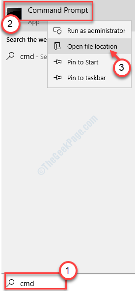 Cmd Abrir ubicación