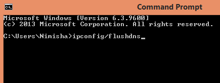 flush dns