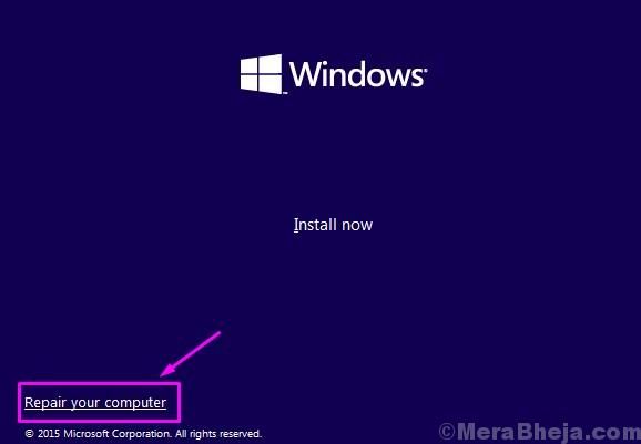 Компрессор восстановления установки Windows